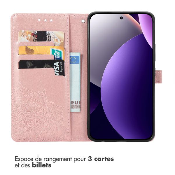 imoshion Etui de télephone Mandala Xiaomi Redmi Note 15 Pro (5G) - Rose Gold