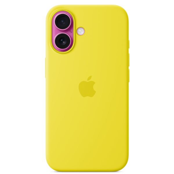 Apple Coque en silicone MagSafe Apple iPhone 16 - Star Fruit