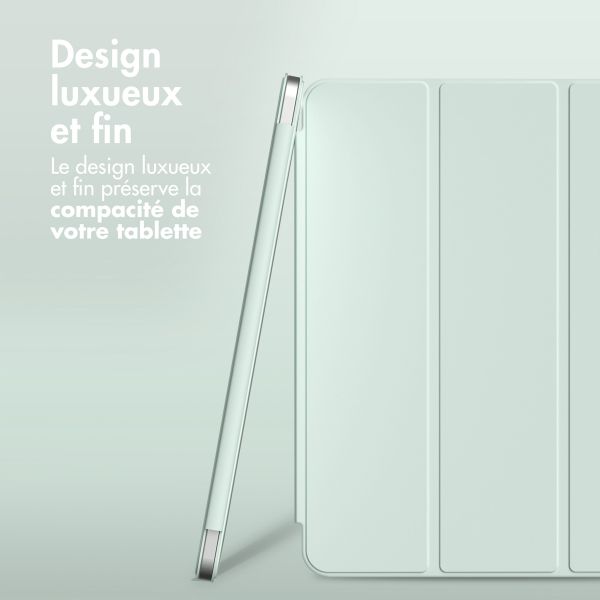 imoshion Magnetic etui de téléphone portefeuille Apple iPad Air 11 pouces (2026) M4 / (2025) M3 / (2024) M2 / Air 5 (2022) / Air 4 (2020) - Vert clair