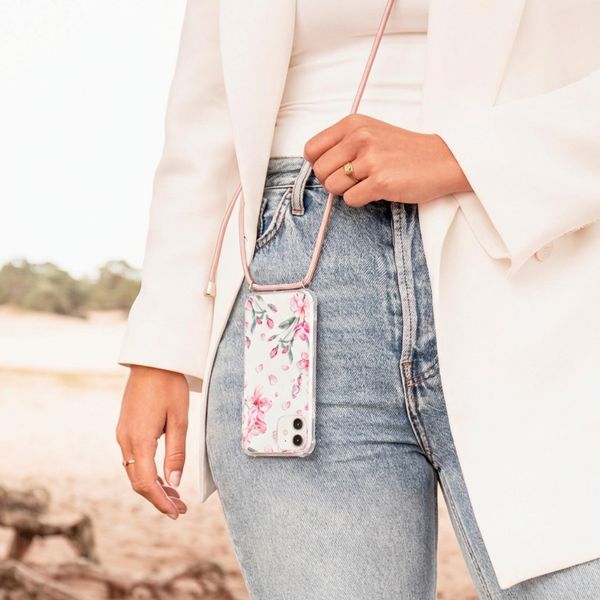 imoshion Coque Design avec cordon Samsung Galaxy A41 - Blossom Watercolor