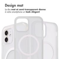 imoshion Coque Color Guard avec MagSafe Apple iPhone 12 (Pro) - Blanc