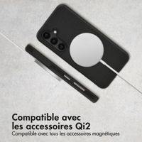 Accezz Coque Tough avec MagSafe Samsung Galaxy S25 - Noir