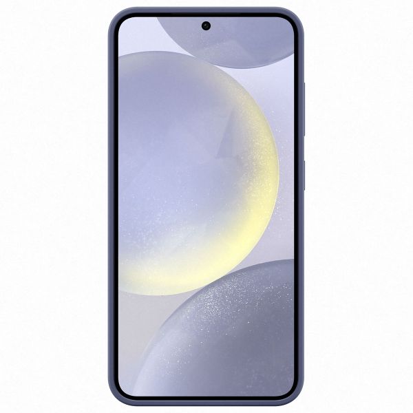 Samsung Original Coque en silicone Samsung Galaxy S24 - Violet