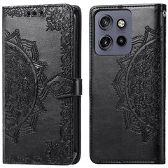 imoshion Etui de télephone Mandala Motorola Thinkphone 25 / Edge 50 Neo / Edge 60 Neo - Noir