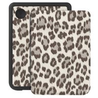 Selencia Coque liseuse Sabi avec imprimé léopard Kobo Clara Colour / Clara BW - Soft Ivory