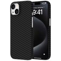 Accezz Coque Kevlar® MagSafe Apple iPhone 15 - Noir