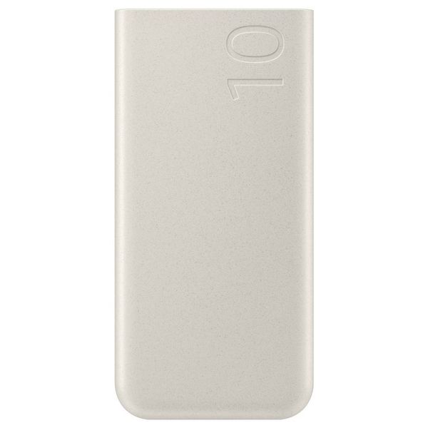 Samsung Galaxy Battery Pack 10 000 mAh - Super Fast Charging 25 W - 2x USB-C - Beige