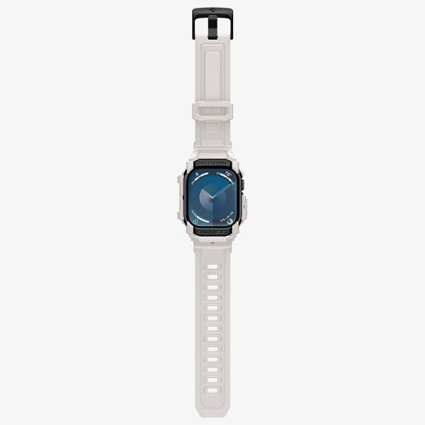 Spigen Coque Rugged Armor™ Pro Apple Watch 10 - 42 mm - Beige