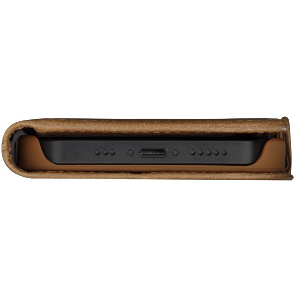 dbramante1928 Étui de télephone portefeuille Copenhagen Apple iPhone 14 - Marron