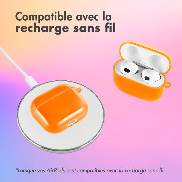 imoshion Coque Néon Apple AirPods 3 - Orange