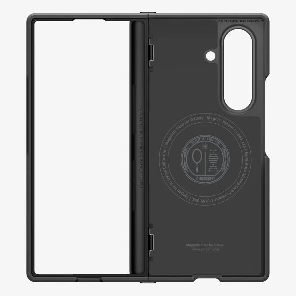 Spigen Coque Slim Armor Pro MagFit Samsung Galaxy Z Fold 7 - Metal Slate