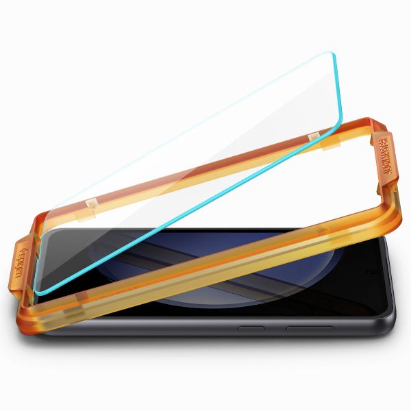 Spigen Protection d'écran en verre trempé AlignMaster Cover Samsung Galaxy S23 FE