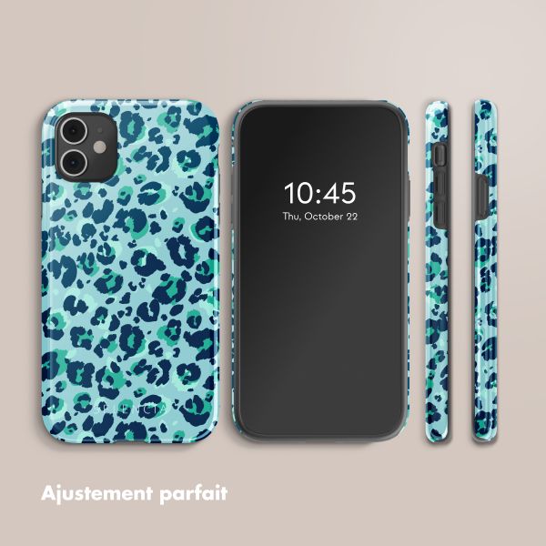Selencia Coque arrière Vivid Apple iPhone 11 - Wild Spots Light Blue