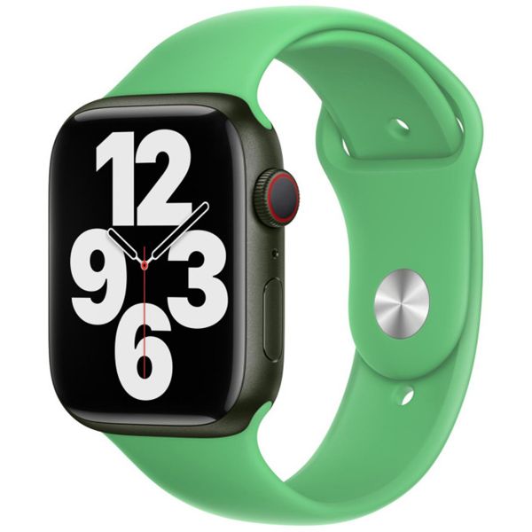 Apple 3 Pack Bracelet Sport pour Apple Watch | 38/40/41 mm - Taille S/M/L - Abyss Blue/ Bright Green/ (Product)RED