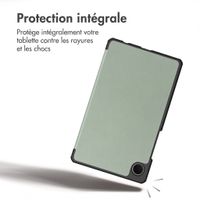 imoshion Coque tablette Trifold Samsung Galaxy Tab A11 / A9 8.7 pouces - Vert clair