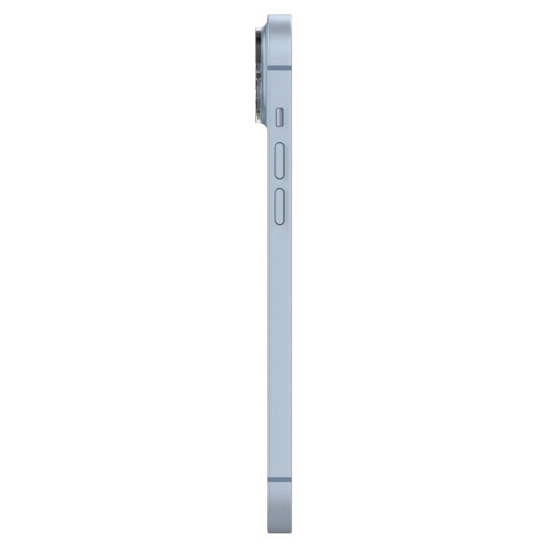 Spigen Optik Lens Protector - Protection complète de la caméra (lot de 2) Apple iPhone 14 / 14 Plus - Crystal Clear