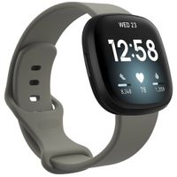 imoshion Bracelet silicone Fitbit Versa 4/ 3 / Sense (2) - Gris foncé