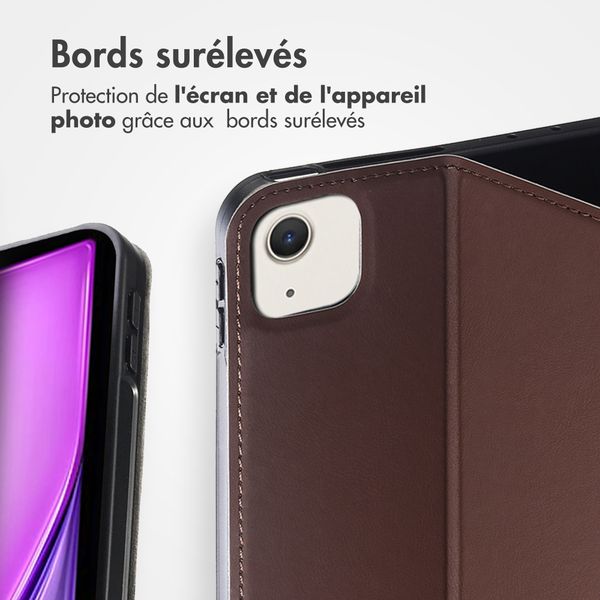 Accezz Coque tablette Classic Apple iPad Air 13 pouces (2026) M4 / (2025) M3 / (2024) M2 - Marron