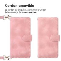 imoshion Etui de télephone portefeuille avec cordon Samsung Galaxy A26 - Rose