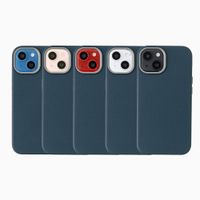 Accezz Coque arrière Mesh avec MagSafe Apple iPhone 14 / 13 - Bleu foncé