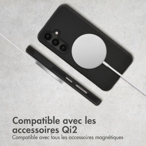 Accezz Coque Tough avec MagSafe Samsung Galaxy S24 - Noir
