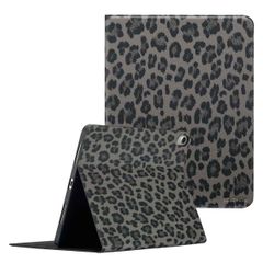 Selencia Coque tablette Sabi avec imprimé léopard Apple iPad Air 11 pouces (2026) M4 / (2025) M3 / (2024) M2 / Air 5 (2022) / Air 4 (2020) - Midnight Black