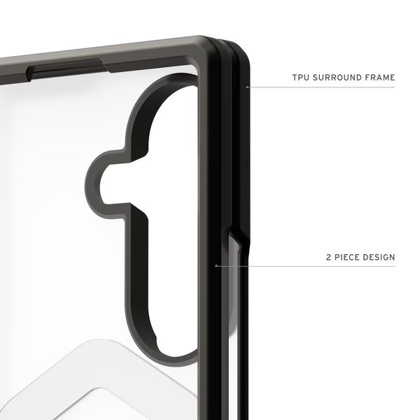 UAG Coque arrière magnétique Mouve Samsung Galaxy Z Fold 8 Ultra - Ice