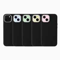 Accezz Coque arrière Mesh avec MagSafe Apple iPhone 15 - Noir