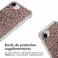 imoshion Coque Design avec cordon Apple iPhone 17e / 16e - Leopard Mood