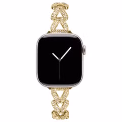 iDeal of Sweden Delicate Chain Watch Band Apple Watch | 38/40/41/42 mm - Gold Sparkle