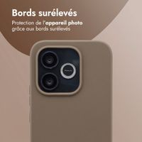 imoshion Coque Couleur Honor 600 Lite - Marron