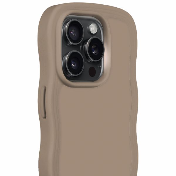 Holdit Coque Wavy Apple iPhone 15 Pro Max - Mocha Brown