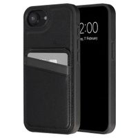 imoshion Coque arrière avec porte-cartes et support Apple iPhone 17e / 16e - Noir