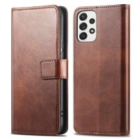 imoshion Étui de télephone portefeuille de luxe Samsung Galaxy A53 - Marron foncé