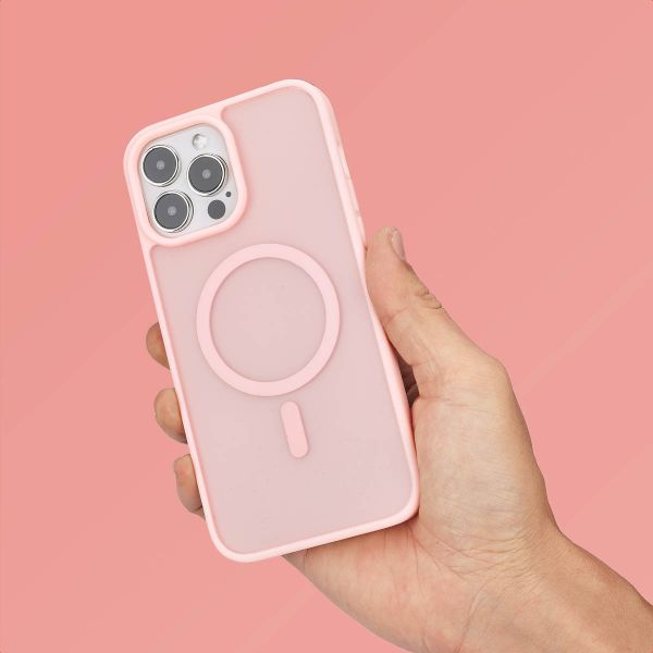 imoshion Coque Color Guard avec MagSafe Apple iPhone 13 Pro Max - Rose clair