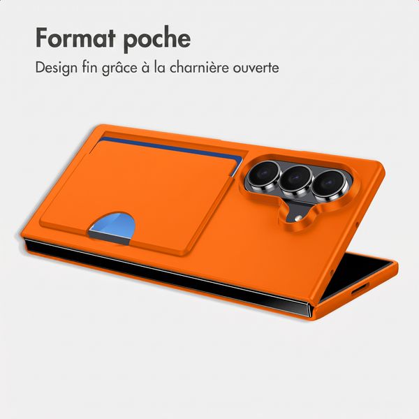 imoshion Backcover avec porte-cartes Samsung Galaxy Z Fold 8 Ultra - Orange