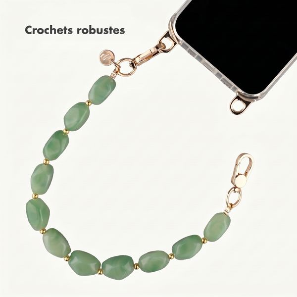 Selencia Dragonne Satin Crush - Mint Green