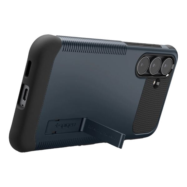 Spigen Coque Slim Armor MagSafe Samsung Galaxy S25 FE - Metal Slate