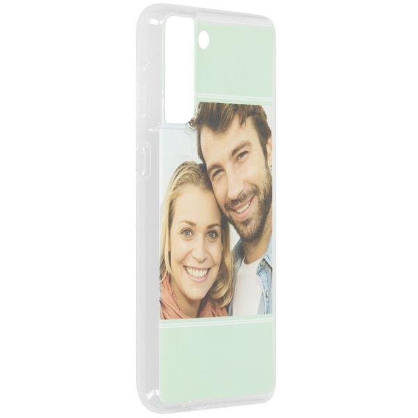 Concevez votre propre coque transparente Samsung Galaxy S21 Plus - Transparent