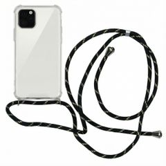 imoshion Coque arrière transparente avec cordon Apple iPhone 11 Pro - Noir & Doré