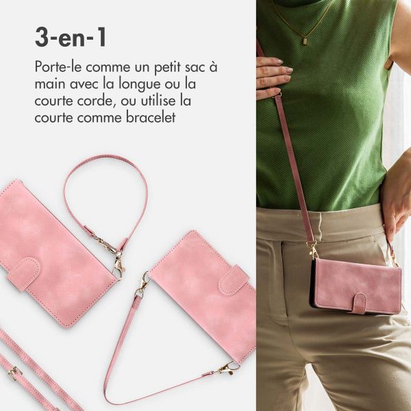 imoshion Etui de télephone portefeuille avec cordon Samsung Galaxy S23 - Rose