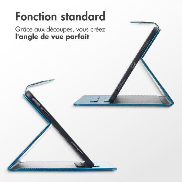 imoshion Coque tablette Apple iPad Air 11 pouces (2026) M4 / (2025) M3 / (2024) M2 / Air 5 (2022) / Air 4 (2020) - Turquoise