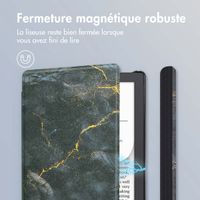 imoshion Design Slim Hard Case Sleepcover Pocketbook Verse / Verse Lite / Verse Pro / Vivlio Light / Light HD - Black Marble