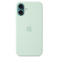 Apple Coque en silicone MagSafe Apple iPhone 16 Plus - Aquamarine
