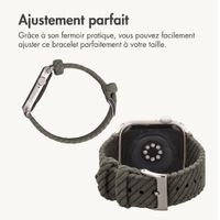 imoshion Bracelet en velours côtelé Apple Watch | 44/45/46/49 mm - Vert