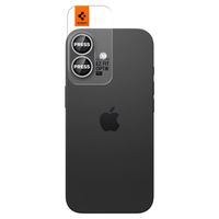 Spigen Optik Pro EZ Fit Lens Protector - Protection d'objectif de caméra (lot de 2) Apple iPhone 17 / 16 Plus - Argent