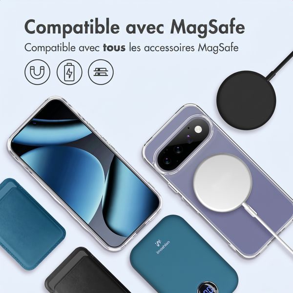 imoshion Coque arrière de protection avec MagSafe Google Pixel 11 Pro - Transparent