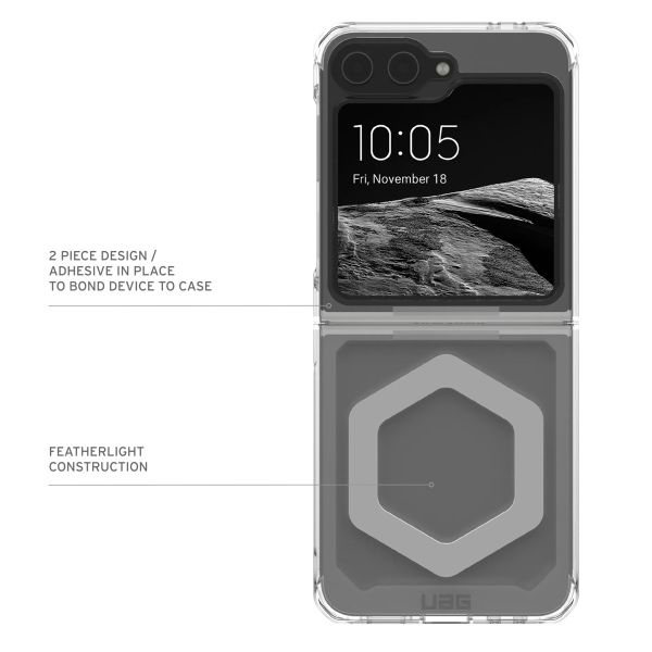 UAG Coque arrière Plyo Pro Samsung Galaxy Z Flip 6 - Transparent