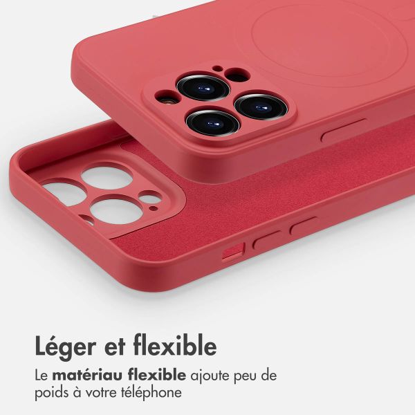imoshion Coque Couleur avec MagSafe Apple iPhone 13 Pro Max - Dusty Rose