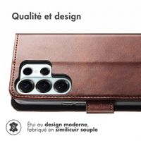 imoshion Étui de télephone portefeuille de luxe Samsung Galaxy S26 Ultra - Marron foncé